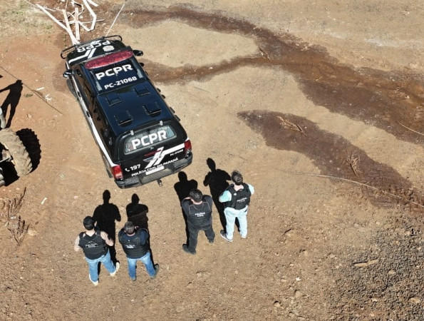 PCPR prende homem investigado por homicídio ocorrido em Pato Branco