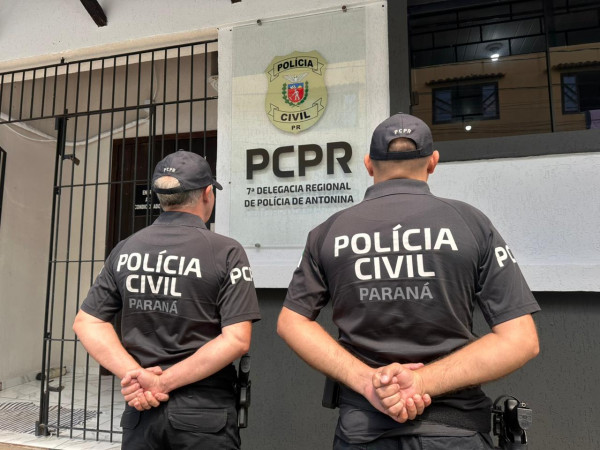PCPR prende homem em flagrante por ameaça e posse irregular de arma de fogo em Antonina