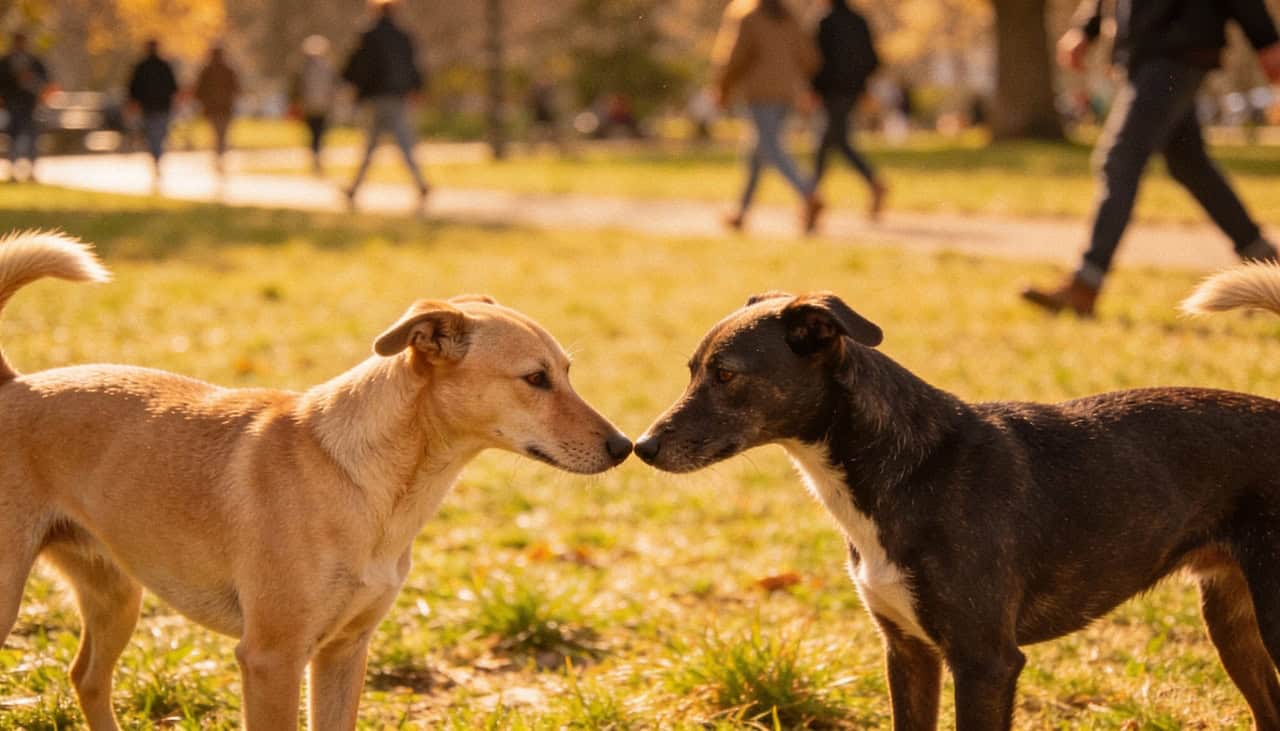 O que os cães descobrem ao cheirar o bumbum dos outros