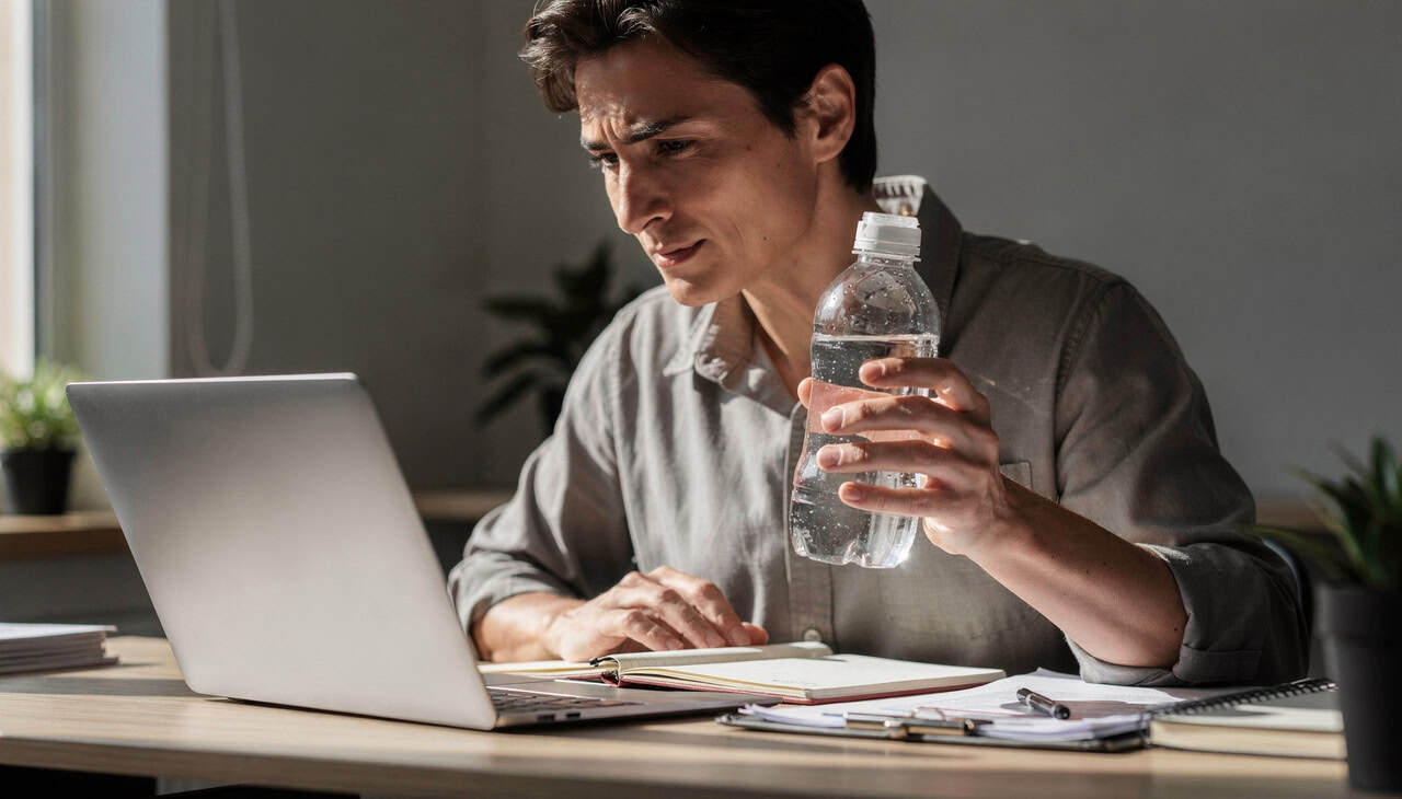 Hidratação equilibrada é essencial para saúde e produtividade