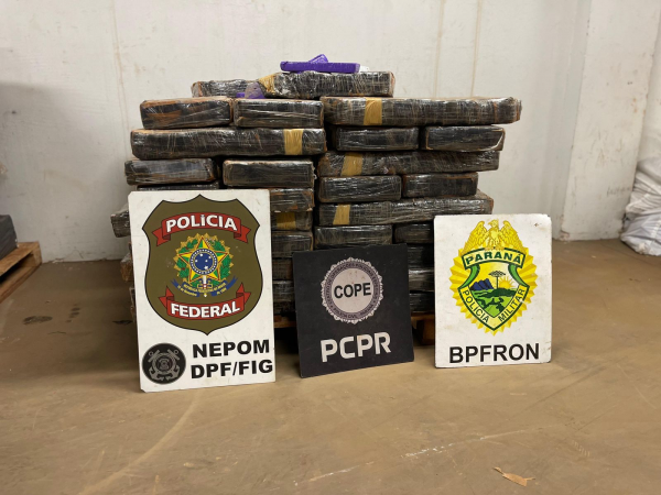 PCPR, PMPR e PF prendem três pessoas e apreendem quase 4 toneladas de maconha em Santa Helena