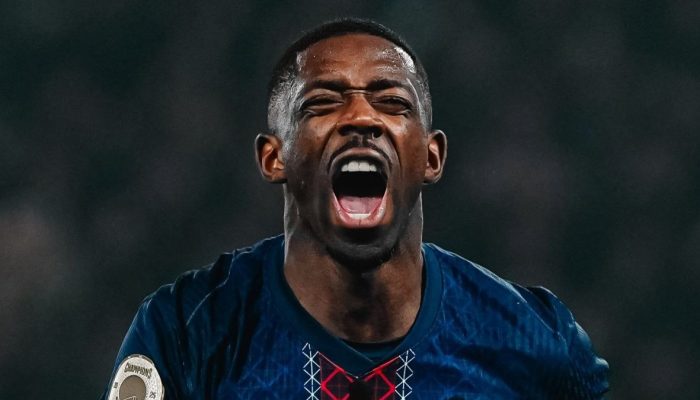 Ousmane Dembélé — Foto: Reprodução X/PSG_EnglishO atacante Dembélé irá encarar o