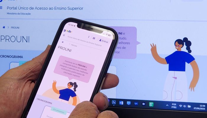 Portais do governo federal auxiliam estudantes em processos seletivos. — Foto: ©