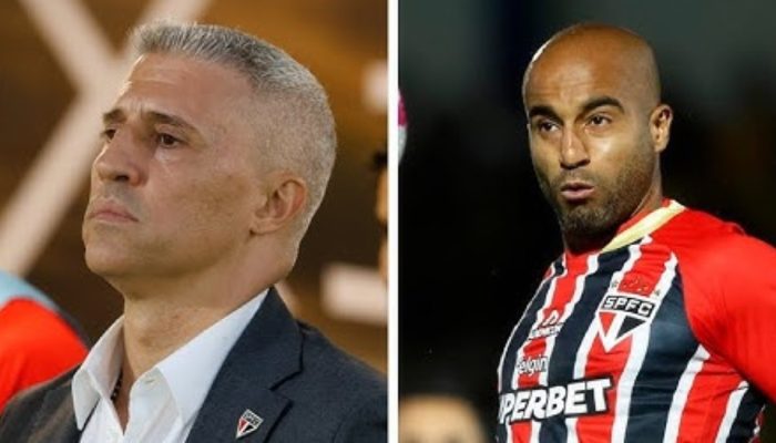 Crespo manda recado a Lucas Moura após polêmica com empresário — Foto: Reproduçã