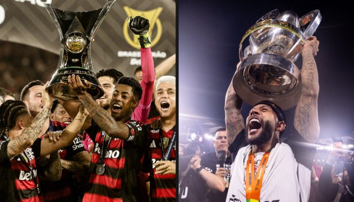 Flamengo e Corinthians se enfrentam na Supercopa Rei — Foto: Gilvan de Souza / F