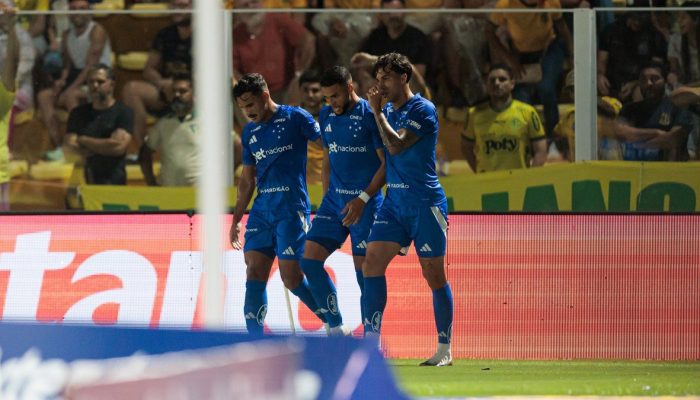 Jogo entre Cruzeiro e Mirassol — Foto: Raphael Marques / CruzeiroKaio Jorge marc