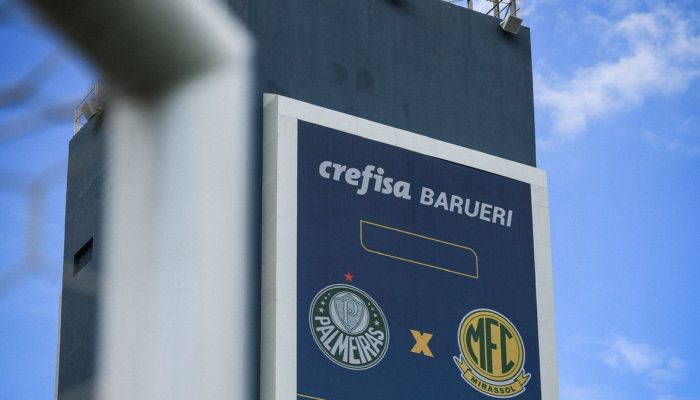 Palmeiras recebe o Mirassol — Foto: Reprodução/XPalmeiras recebe o Mirassol