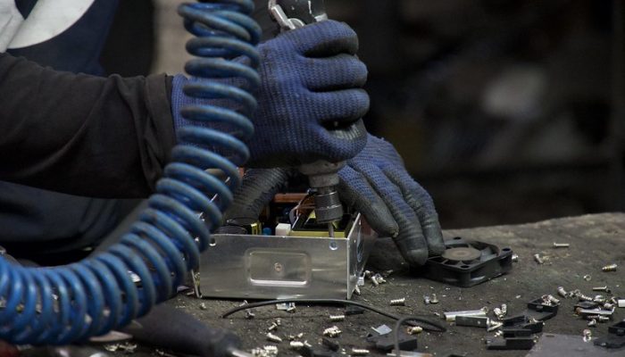 Detalhe de indústria do Distrito Federal — Foto: Detalhe de indústria do Distrit