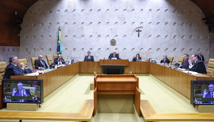 Sessão plenária do Supremo Tribunal Federal (STF) — Foto: 4 dez. 2025 - Sessão p