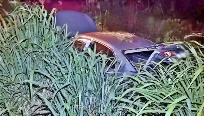 Acidente em Cascavel na BR-163 deixa três feridos, incluindo uma criança. — Foto