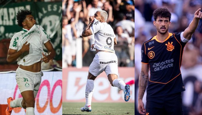 Palmeiras e Santos se enfrentam na 2ª rodada do Paulistão — Foto: Reprodução @Pa