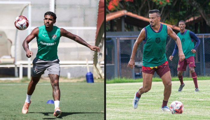 Foto: Lucas Merçon / Fluminense e Wanderson Colino / MECJohn Kennedy e Rodrigo L