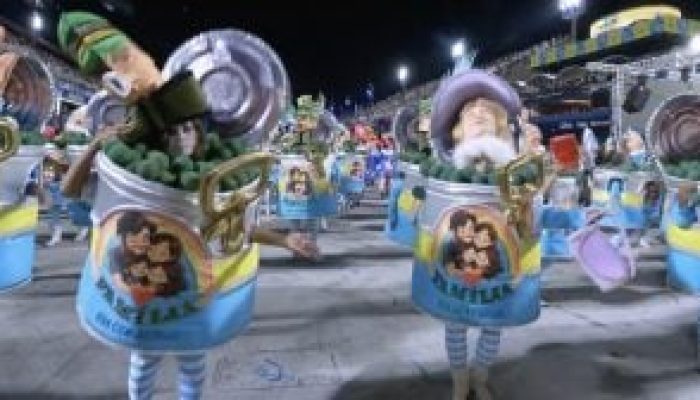 Desfile da Acadêmicos de Niterói no Carnaval do Rio de Janeiro — Foto: Crédito d