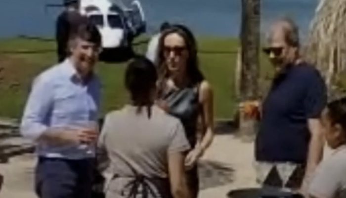 Foto: Dias Toffoli recebe André Esteves no resort Tayayá