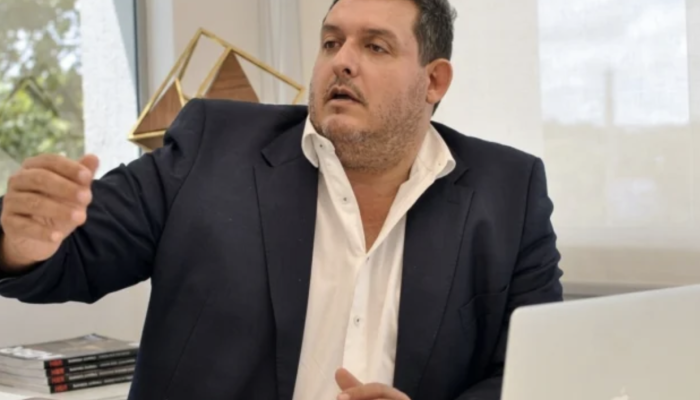 Marcello Lopes, coordenador da comunicação de Flávio Bolsonaro — Foto: Marcello