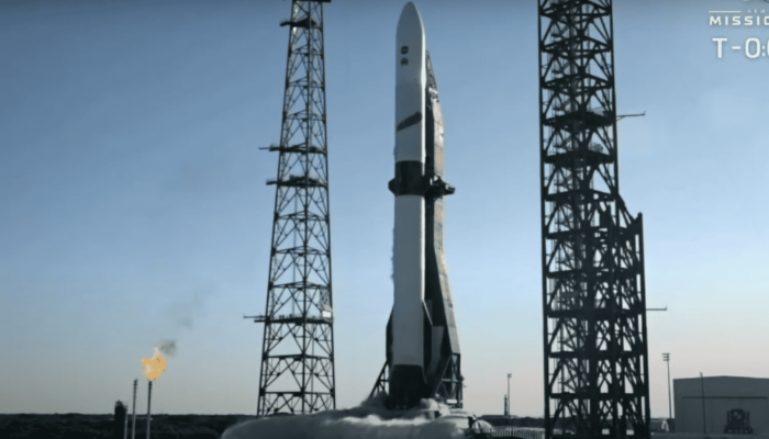 New Glenn decolando — Foto: New Glenn decolando (Imagem: Reprodução)