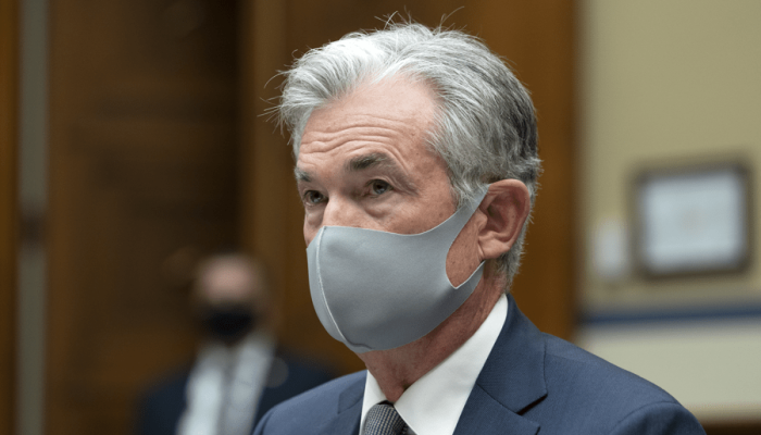 O presidente do Federal Reserve, Jerome Powell — Foto: O presidente do Federal R