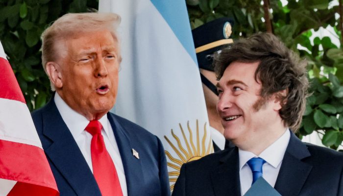 Foto: Presidente dos Estados Unidos, Donald Trump, e presidente da Argentina, Ja