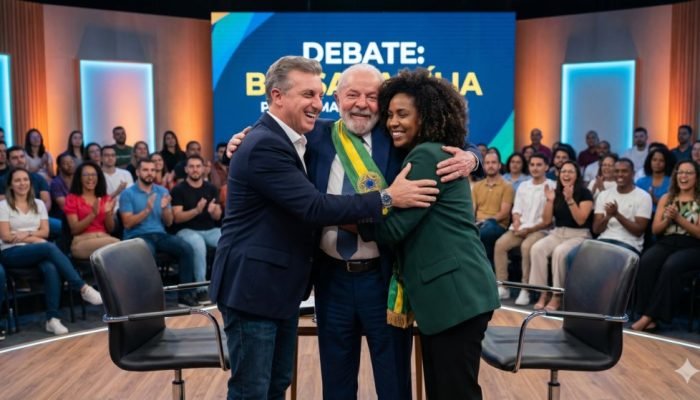 Huck, Nath Finanças e o Bolsa Lula — Foto: Huck, Nath Finanças e o Bolsa Lula