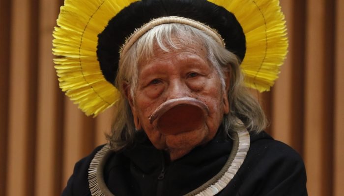 Cacique Raoni participa da Semana do Meio Ambiente