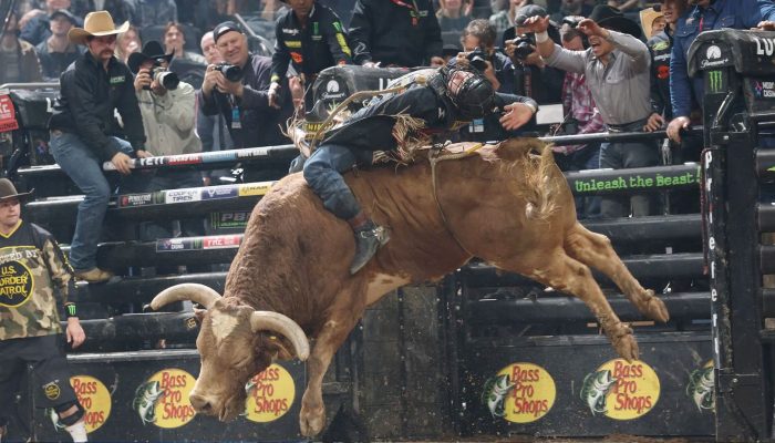 Etapa histórica da PBR no Madison Square Garden — Foto: Foto: Bull Stock Media