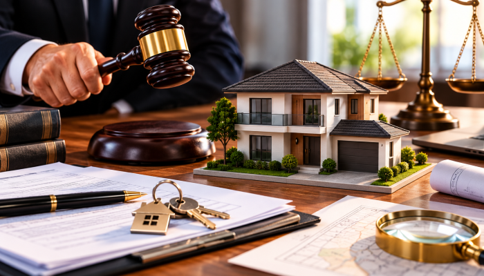 Leilão Imobiliário com Casa em Miniatura