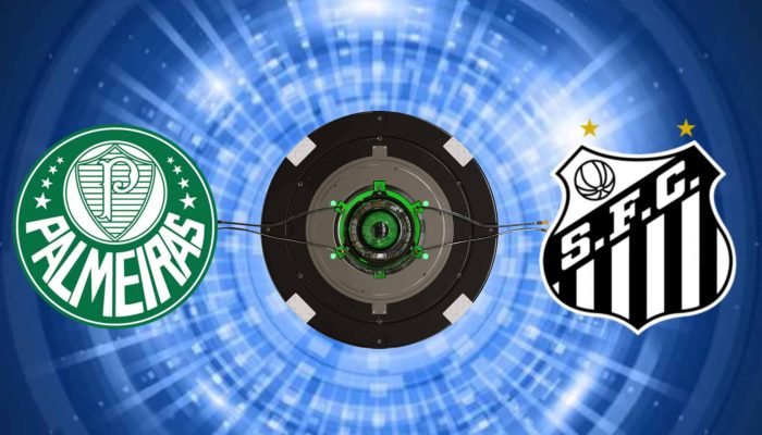 Palmeiras e Santos se enfrentam no Paulistão — Foto: (Imagem: Olhar Digital)