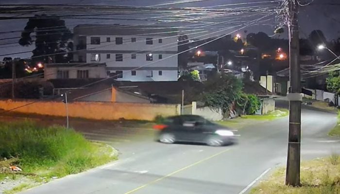 Foto: O suspeito não foi localizado (Foto: Reprodução/Câmera de Segurança)