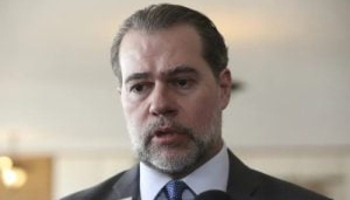 Ministro Dias Toffoli em atuação no STF.