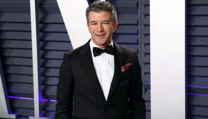Foto: O fundador e ex-CEO do Uber, Travis Kalanick, em evento em 2019. Imagem: J