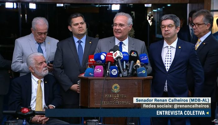 Renan Calheiros atua para atrapalhar investigação da CPMI do INSS sobre o Master