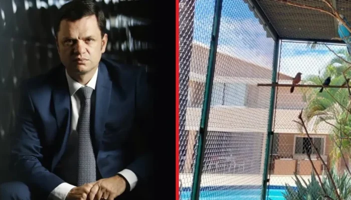 O ex-ministro da Justiça Anderson Torres e a criação de pássaros - (Cristiano Ma