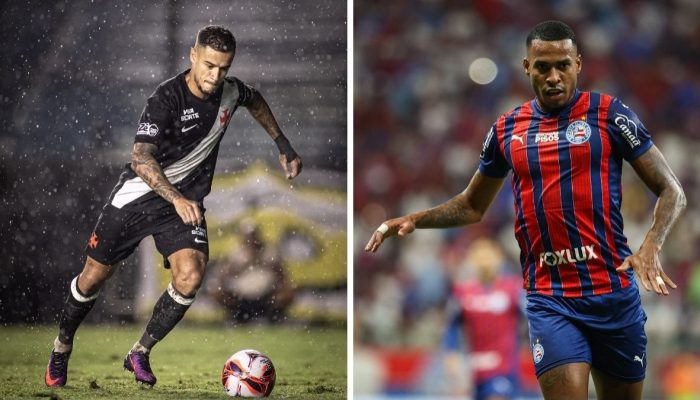 Vasco e Bahia se enfrentam no Brasileirão 2026 — Foto: Matheus Lima/Vasco e @let