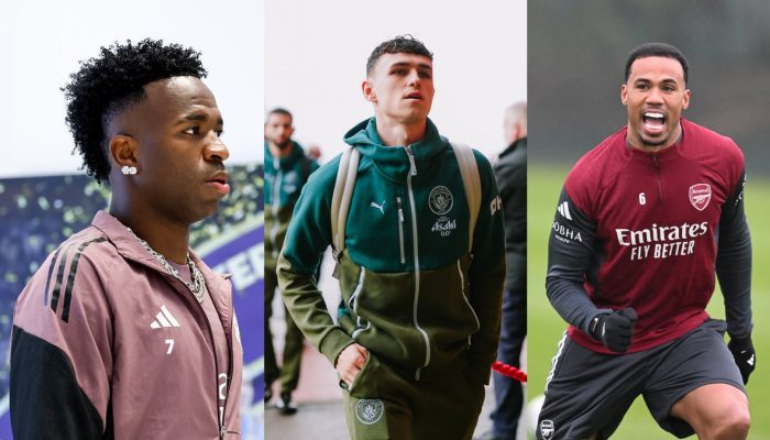 Real Madrid, Arsenal e Manchester City em ação na Champions — Foto: Reprodução @