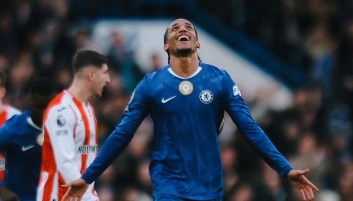 Foto: Reprodução/Instagram chelseafcJoão Pedro comemora gol na vitória sobre o B