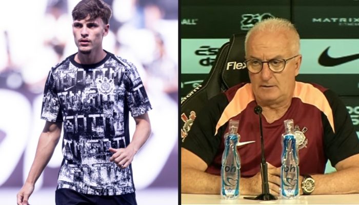 Breno Bidon foi elogiado por Dorival Júnior — Foto: Rodrigo Coca / Corinthians e