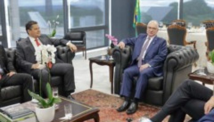 Foto: Presidente do STF, Edson Fachin, se reuniu com presidentes da Câmara e do