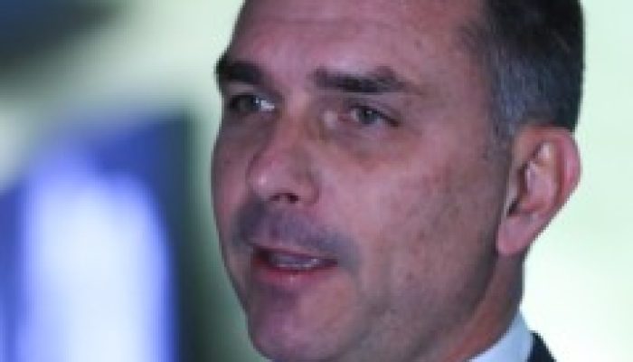 Foto: Flávio Bolsonaro, o filho 01 do ex-presidente Jair Bolsonaro, deverá ser o