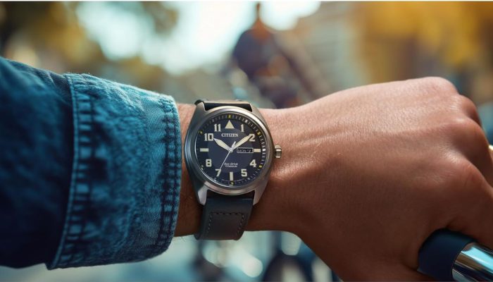 Relógio Citizen Eco-Drive Weekender Garrison Field — Foto: Divulgação/Citizen