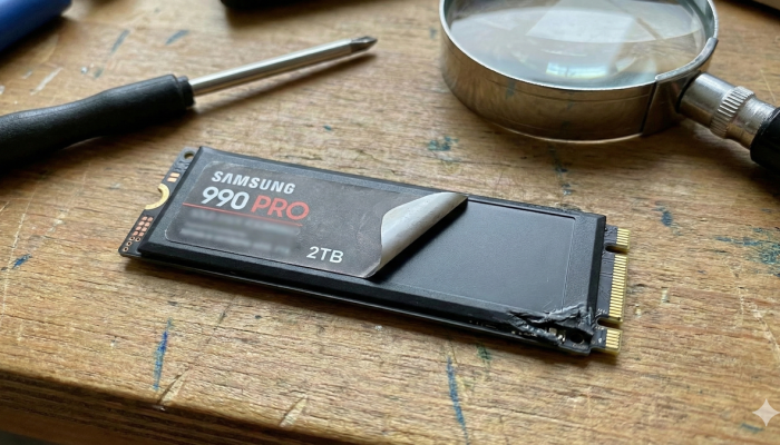 SSDs falsificados podem comprometer dados e performance do PC — Foto: Gemini/Can