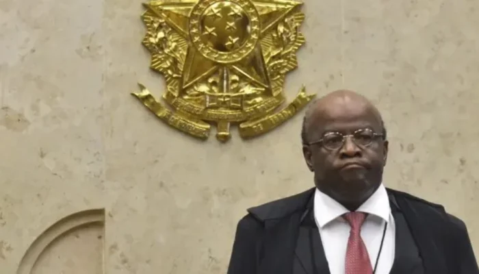 Joaquim Barbosa, em 2014, quando lamentou a absolvição dos condenados do Mensalã