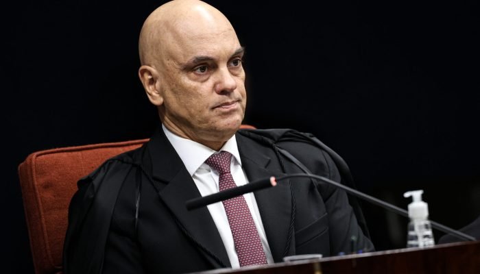 Brasília (DF), 11/09/2025 - O ministro Alexandre de Moraes durante sessão na Primeira Turma do Supremo Tribunal Federal (STF), que realiza o quinto dia de julgamento dos réus do Núcleo 1 da trama golpista, formado pelo ex-presidente Jair Bolsonaro e m
