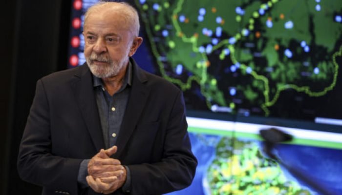 Brasília (DF), 11/06/2026 - O presidente Luiz Inácio Lula da Silva visita a sala de monitoramento do Observatório Regional Amazônico, na sede da Organização do Tratado de Cooperação Amazônica (OTCA), e participa do anúncio de dados de desmatamen