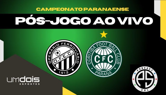 Coritiba e Operário empatam em 2 a 2 na semifinal do Campeonato Paranaense. — Fo