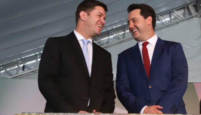 Guto Silva, secretário de Estado das Cidades, e aliado de primeira hora, desponta como o sucessor mais cotado por Ratinho Junior no Paraná (Foto: Jaelson Lucas/ANPr)