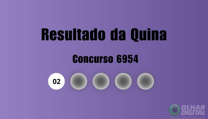 Resultado da Quina 6954 — Foto: (Imagem: Olhar Digital)