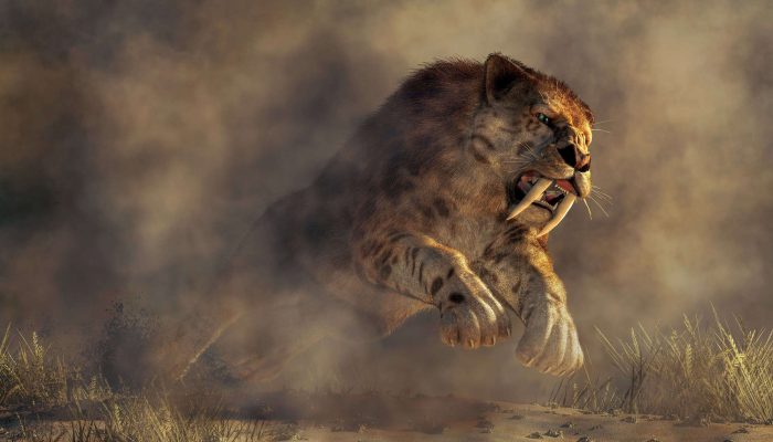 Dentes de sabre, armas perfeitas e espécies extintas — Foto: (Imagem: Daniel Esk