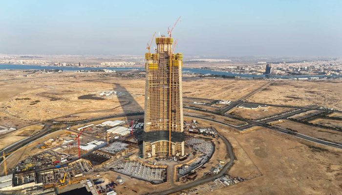 JEC Tower em construção em 2025 — Foto: JEC Tower em construção em 2025. Imagem