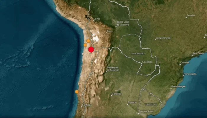 Terremoto no Chile é sentido em São Paulo — Foto: Terremoto no Chile é sentido e