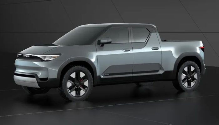 Nova picape híbrida flex da Toyota — Foto: Foto: Divulgação/Toyota